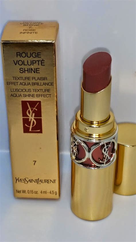 yves saint laurent rouge volupte shine 7 rose infinite|ysl rouge volupte shine 162.